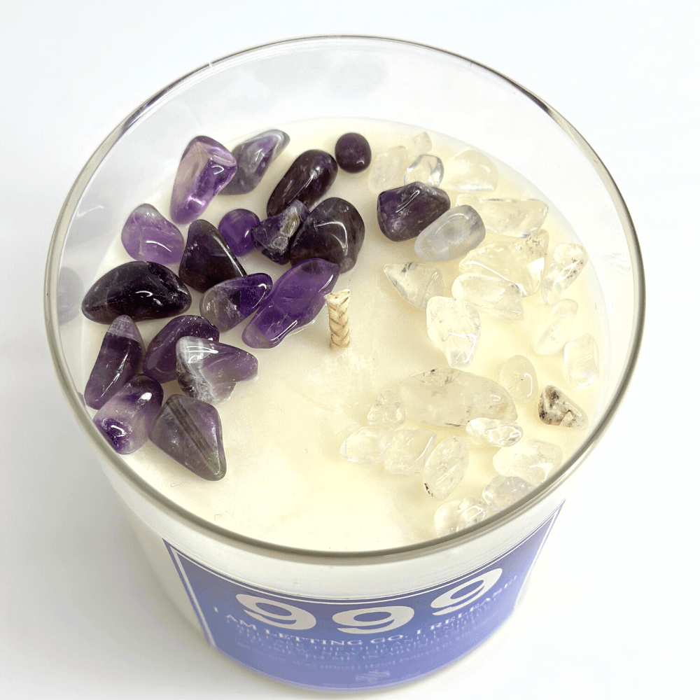 999 Angel Number Affirmation Candle