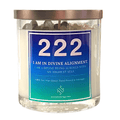 222 Angel Number Affirmation Candle
