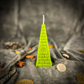 Beeswax All-Seeing Eye Pyramid Spell Candle