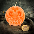 Beeswax Aries Ram Zodiac Spell Candle
