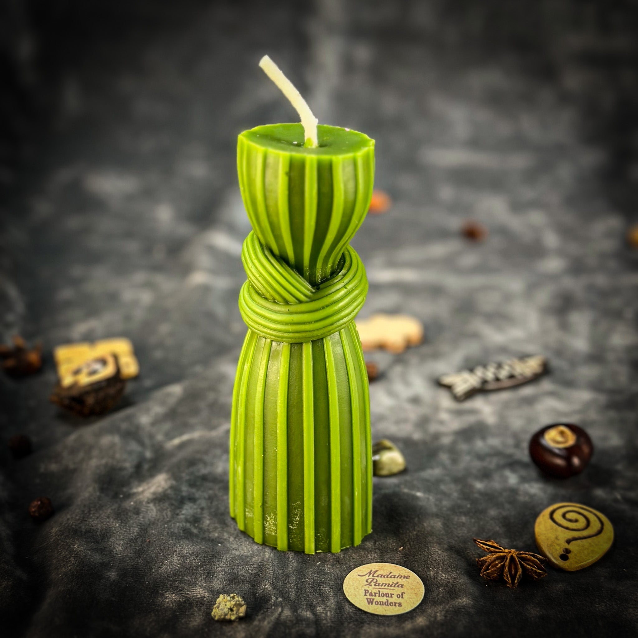 Beeswax Binding Knot Spell Candle