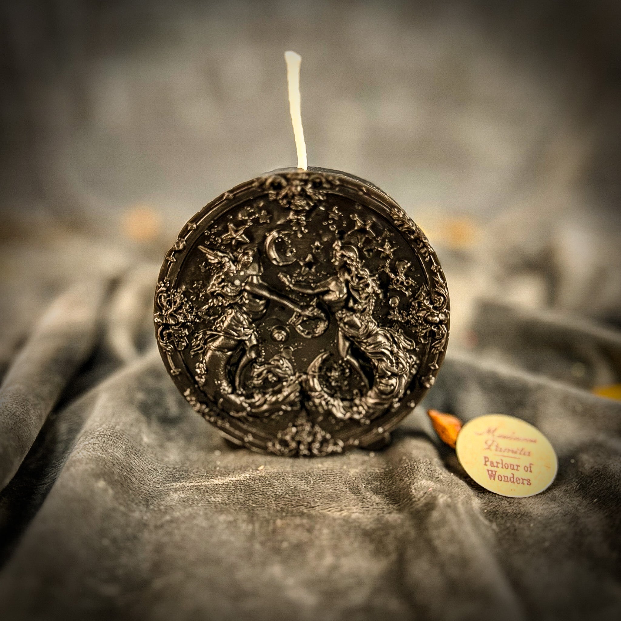 Beeswax Gemini Twins Zodiac Spell Candle