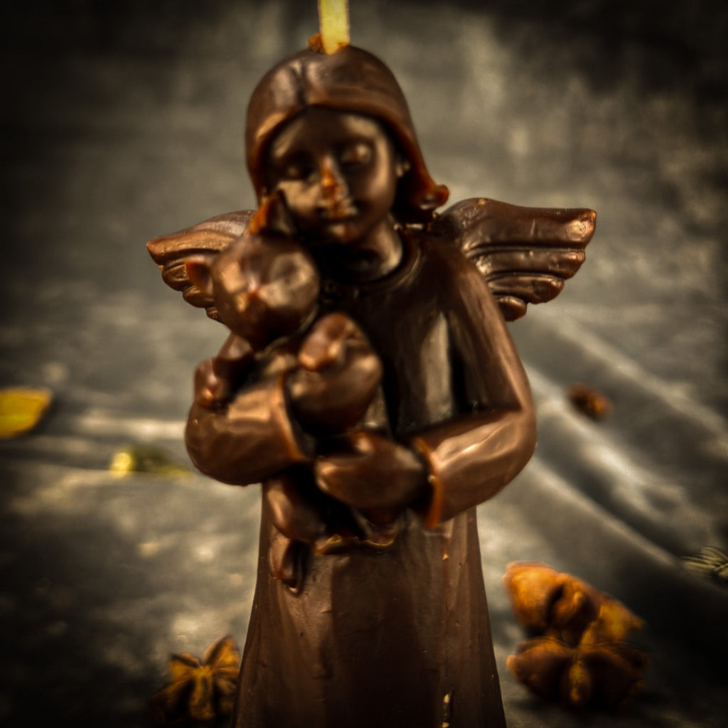 Beeswax Cat Guardian Spirit Spell Candle