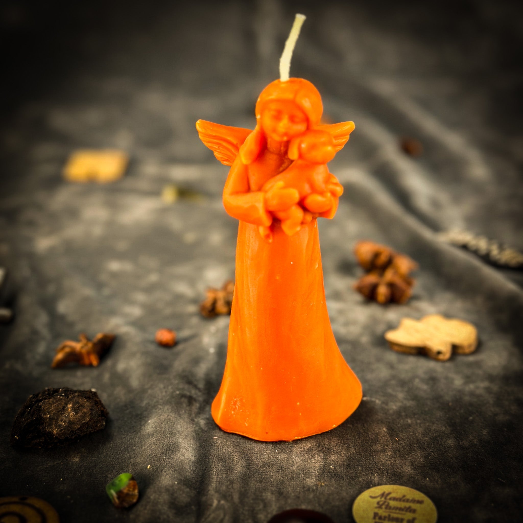 Beeswax Dog Guardian Spirit Spell Candle