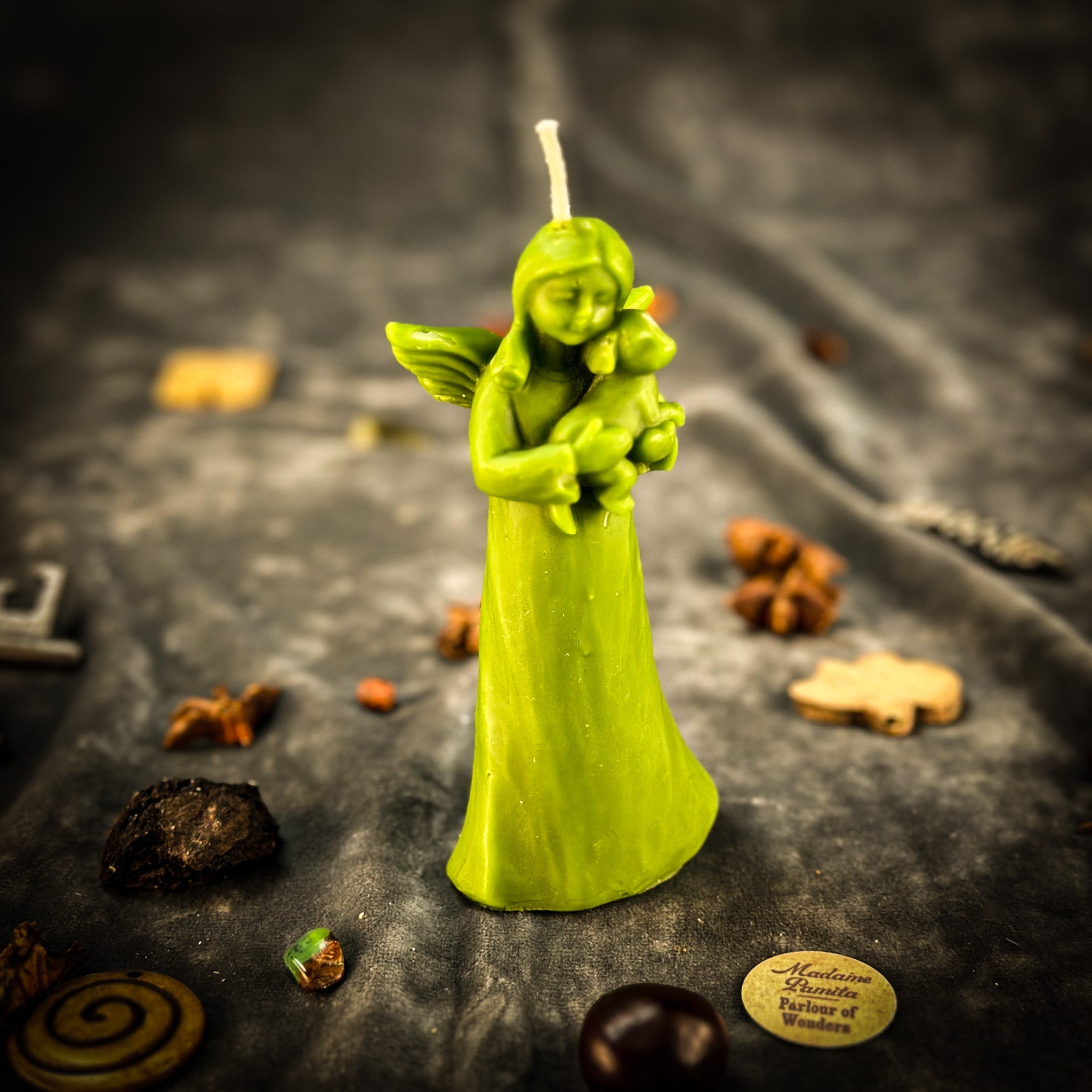 Beeswax Dog Guardian Spirit Spell Candle