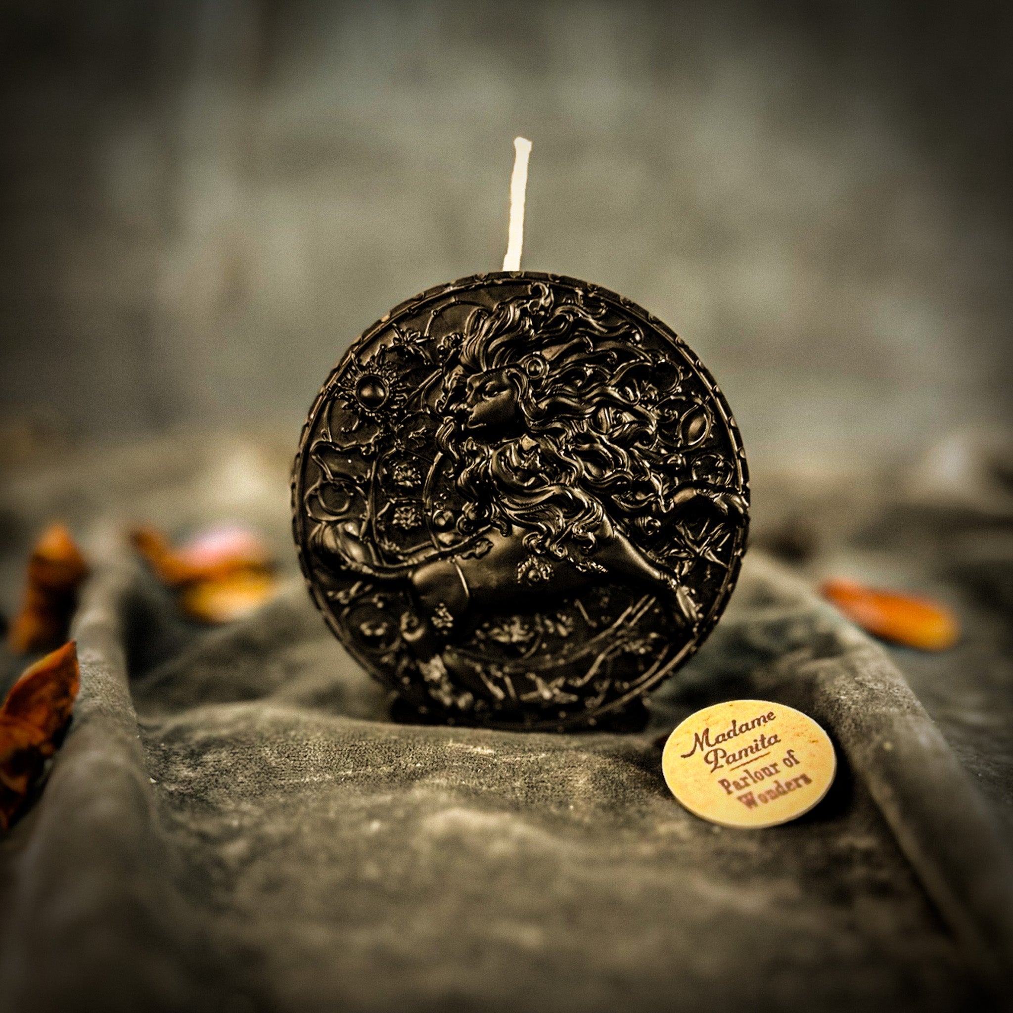 Beeswax Leo Lion Zodiac Spell Candle