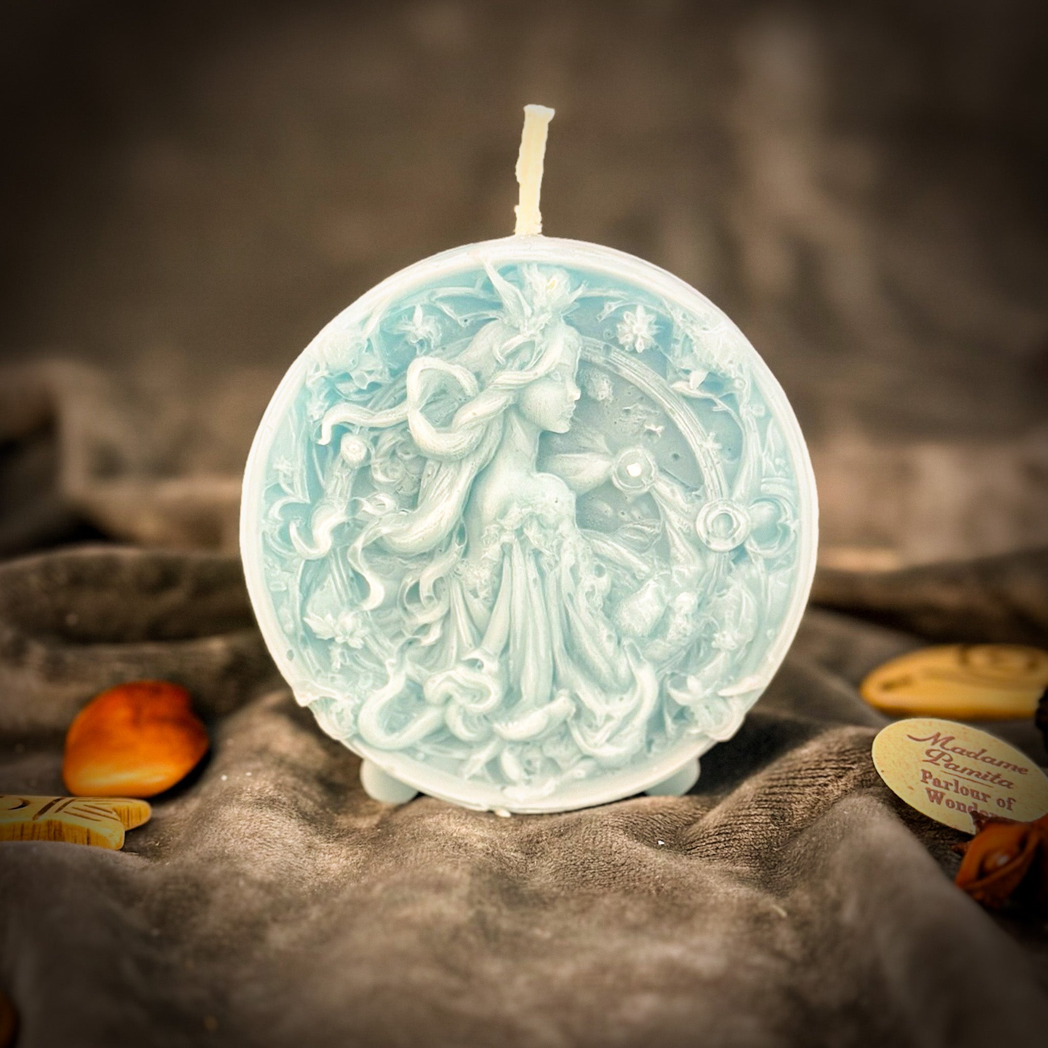 Beeswax Libra Scales Zodiac Spell Candle
