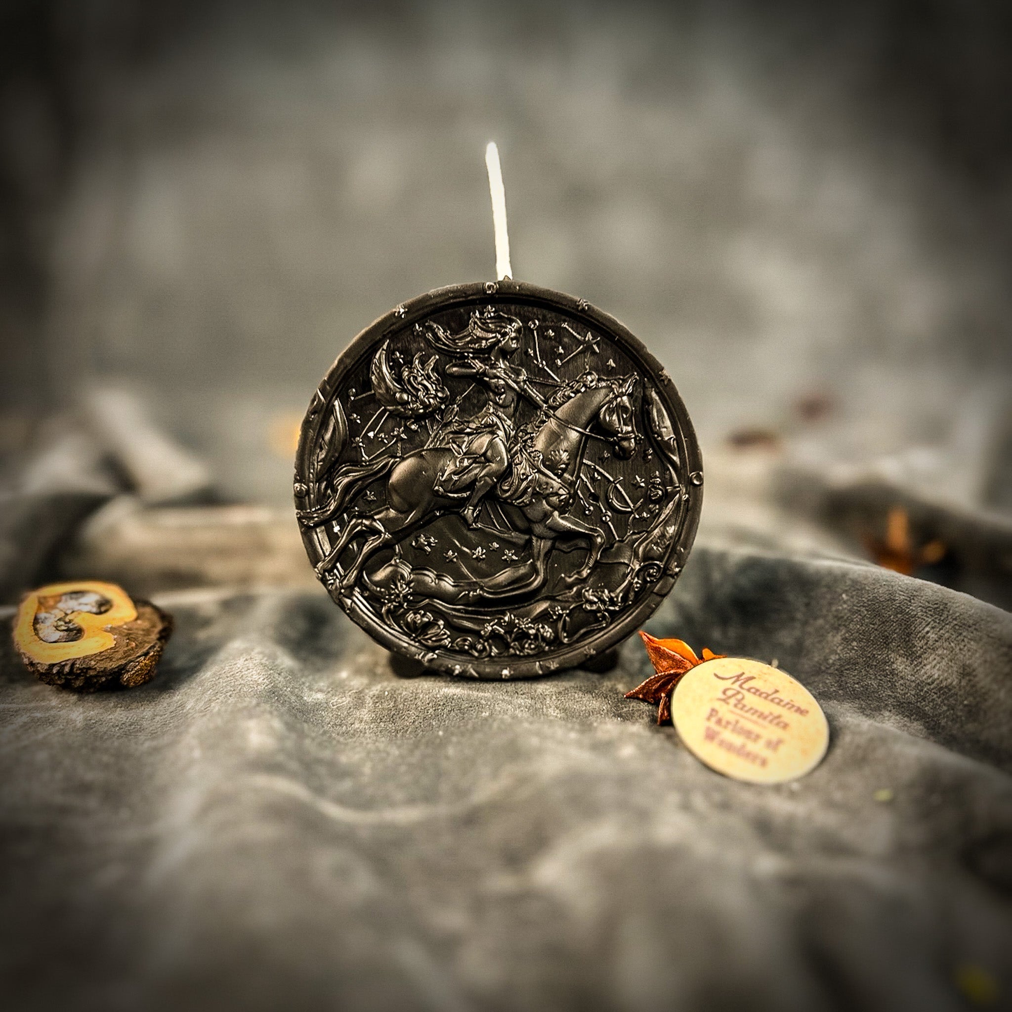 Beeswax Sagittarius Archer Zodiac Spell Candle