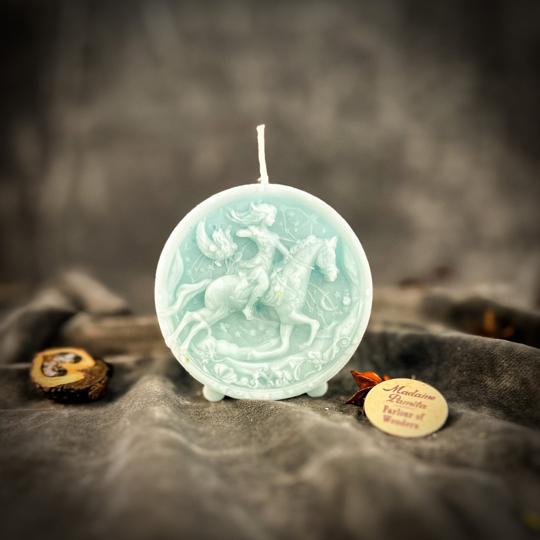 Beeswax Sagittarius Archer Zodiac Spell Candle