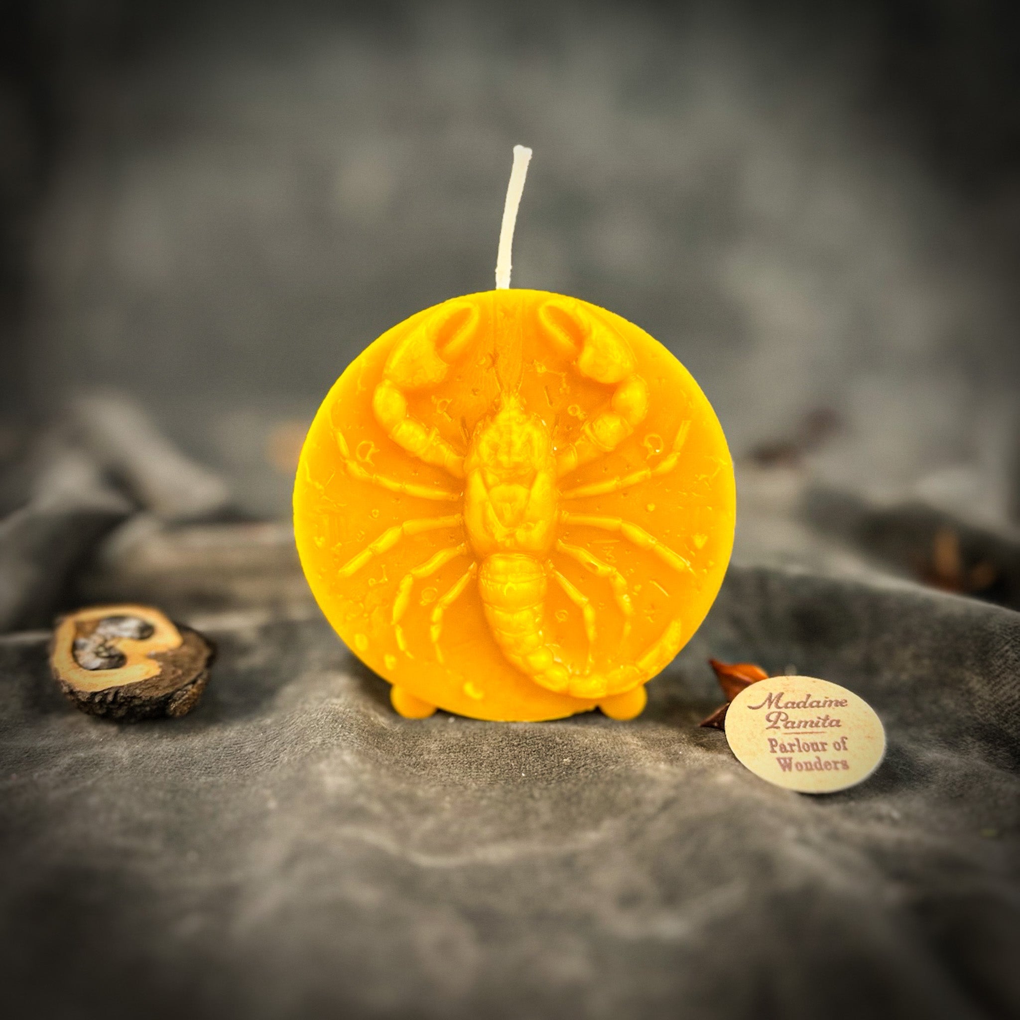 Beeswax Scorpio Scorpion Zodiac Spell Candle