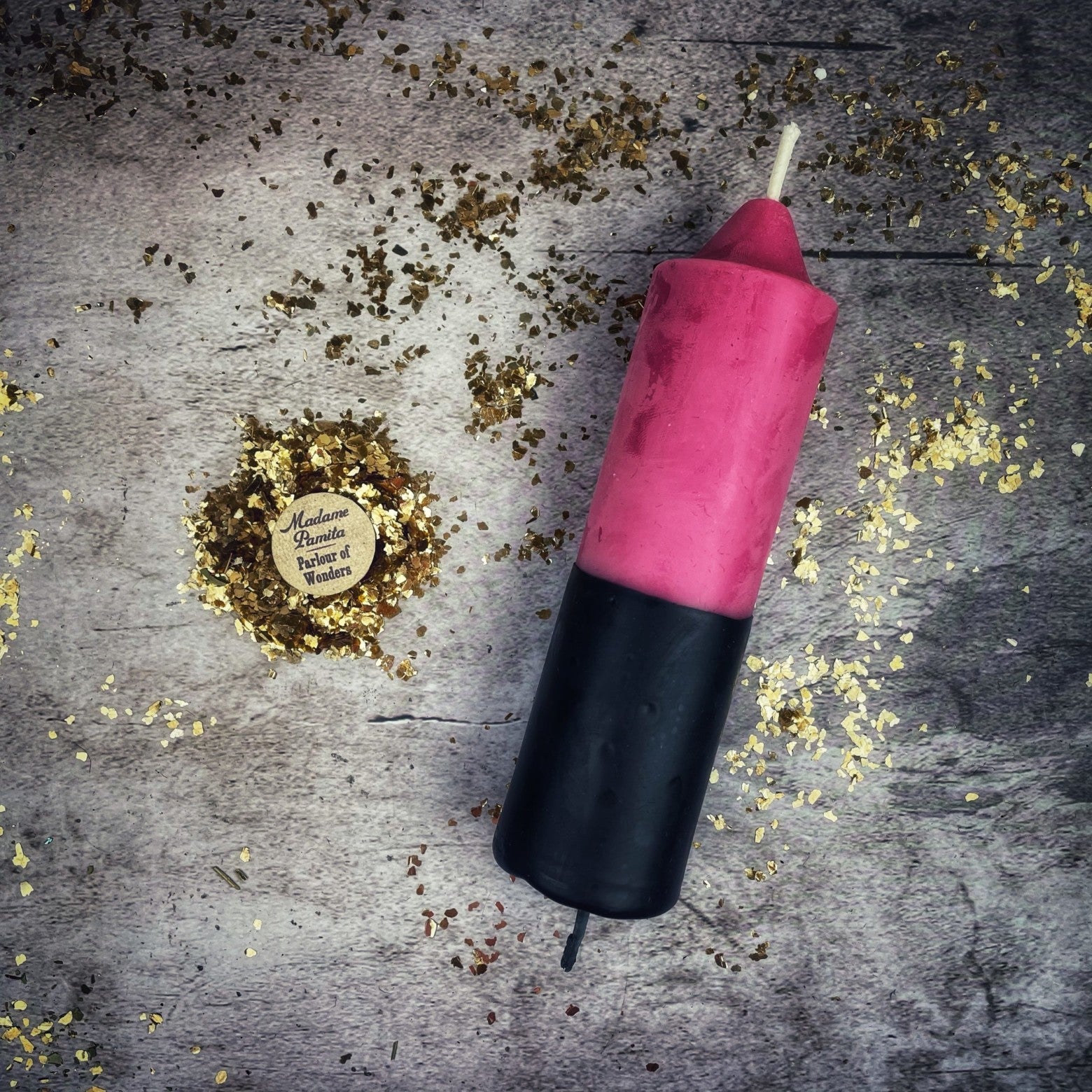 Beeswax Double Action Reversing Spell Candle - Protection & Curse Reversal Magic