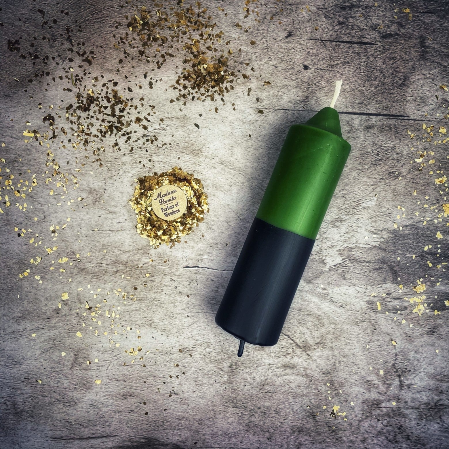 Beeswax Double Action Reversing Spell Candle - Protection & Curse Reversal Magic