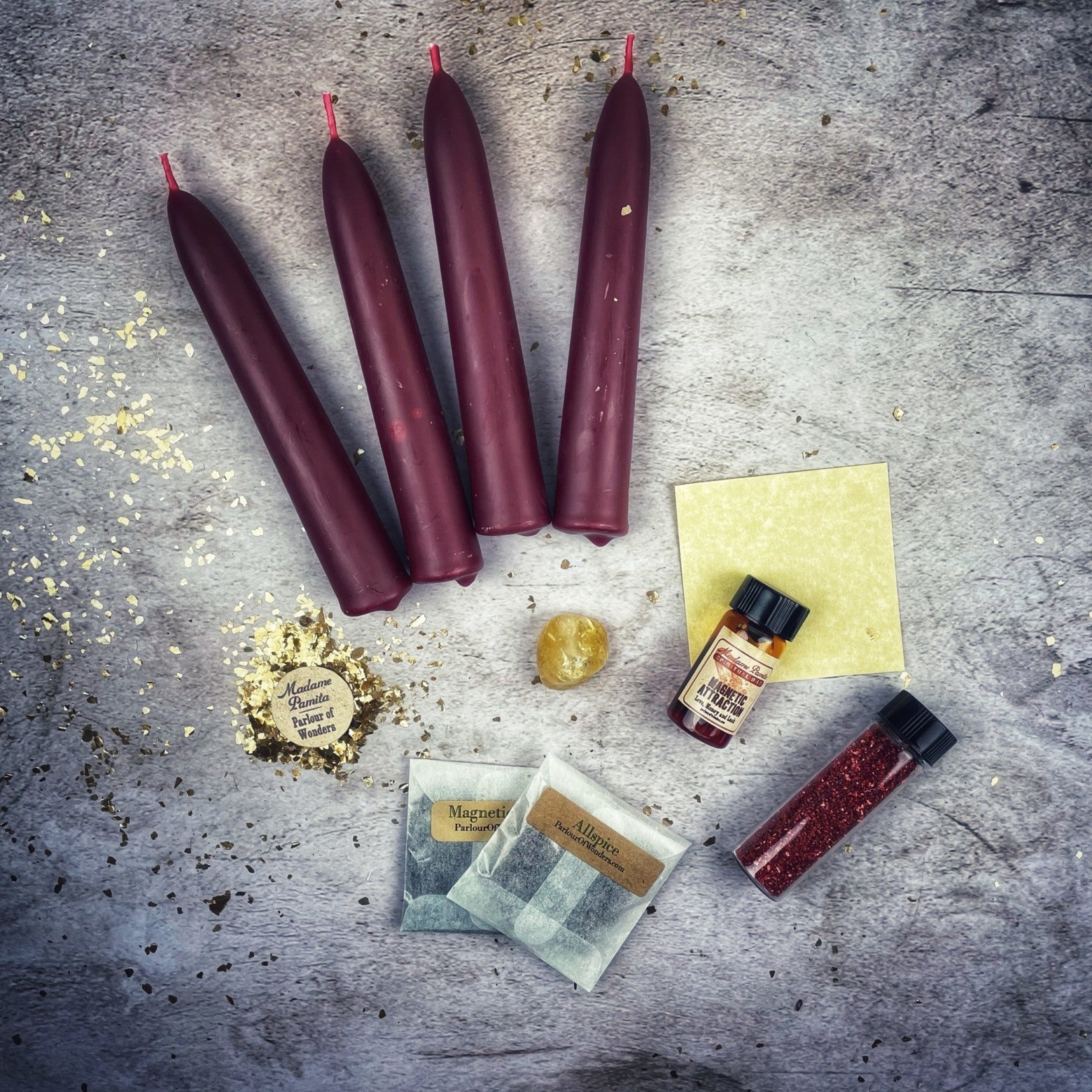 Attraction Candle Spell Booster Pack - Add Magnetism to Any Candle Spell Kit