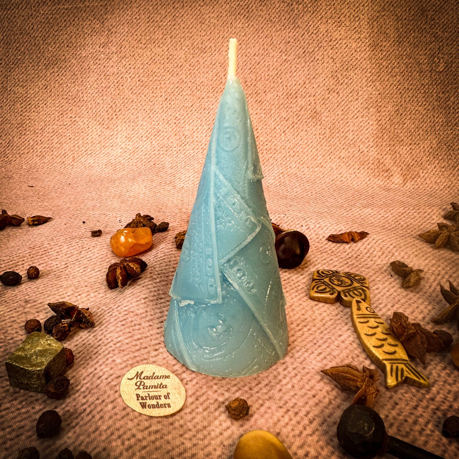 Beeswax Money Maker Spell Candle