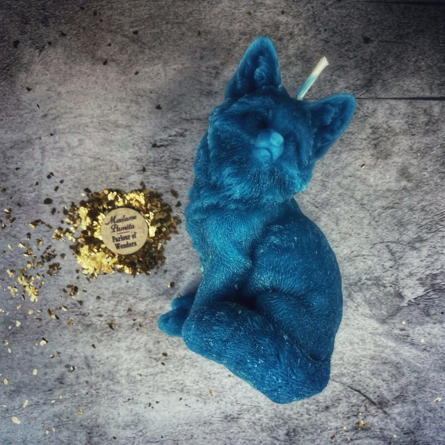 Beeswax Fast Fox Spell Candle - Quick Results & Cunning Magic