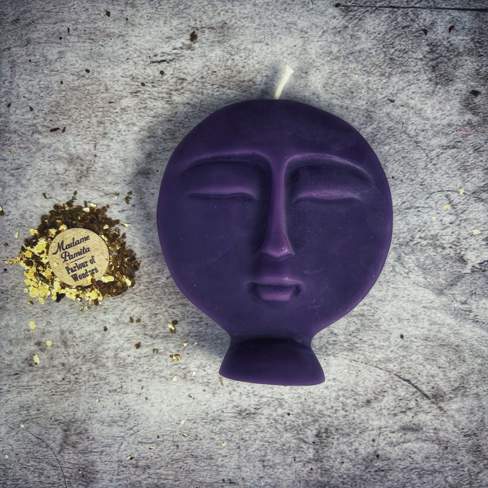 Beeswax Ancestor Spirit Spell Candle - Ancestral Guidance & Protection Magic