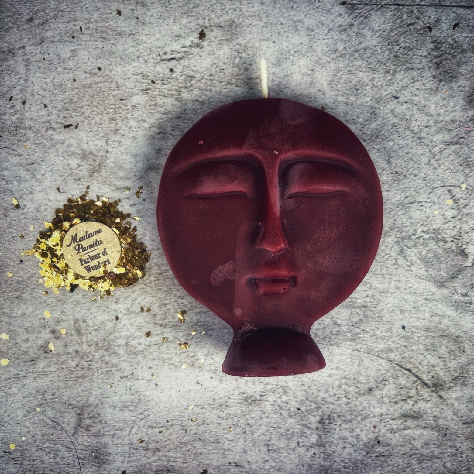 Beeswax Ancestor Spirit Spell Candle - Ancestral Guidance & Protection Magic