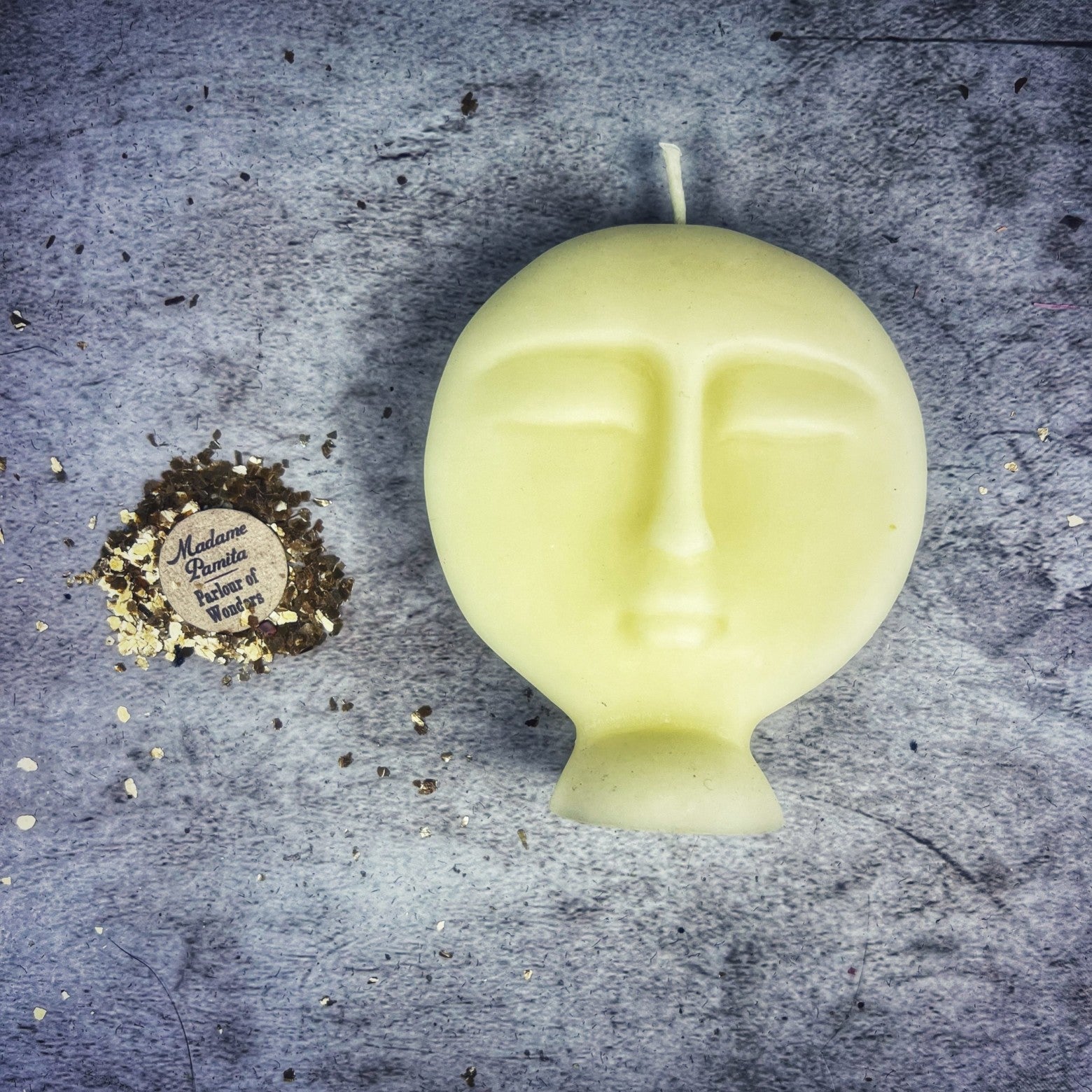 Beeswax Ancestor Spirit Spell Candle - Ancestral Guidance & Protection Magic