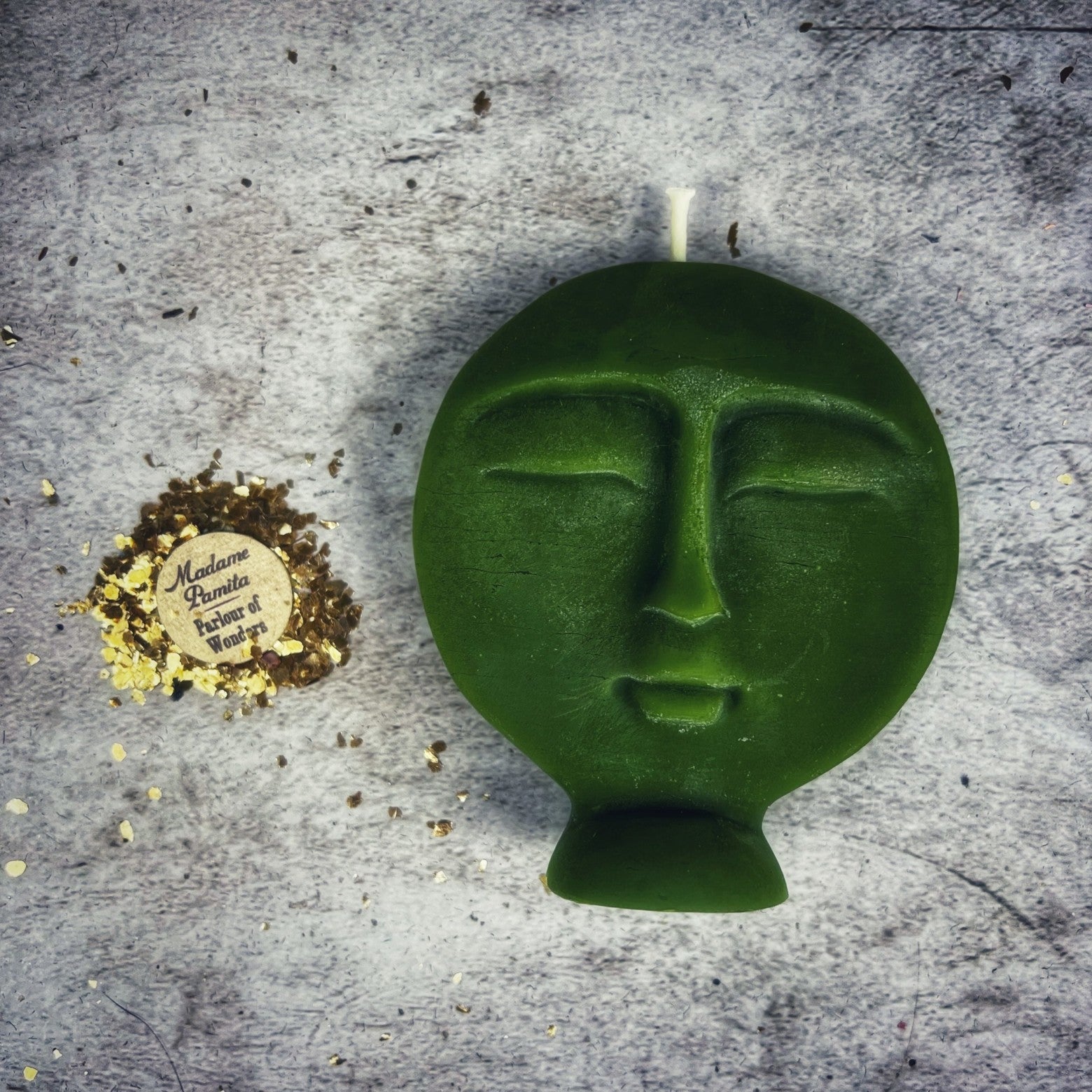 Beeswax Ancestor Spirit Spell Candle - Ancestral Guidance & Protection Magic