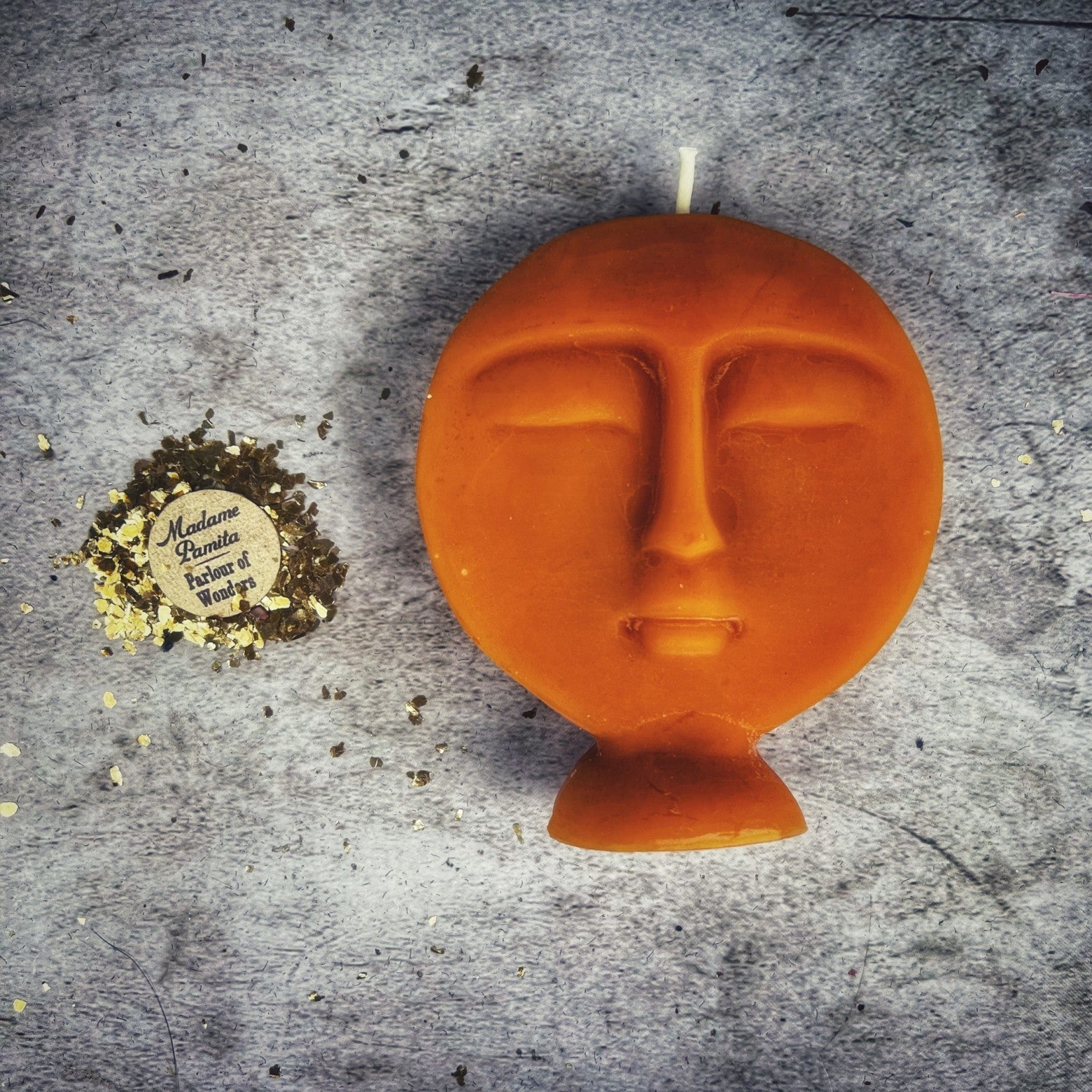 Beeswax Ancestor Spirit Spell Candle - Ancestral Guidance & Protection Magic