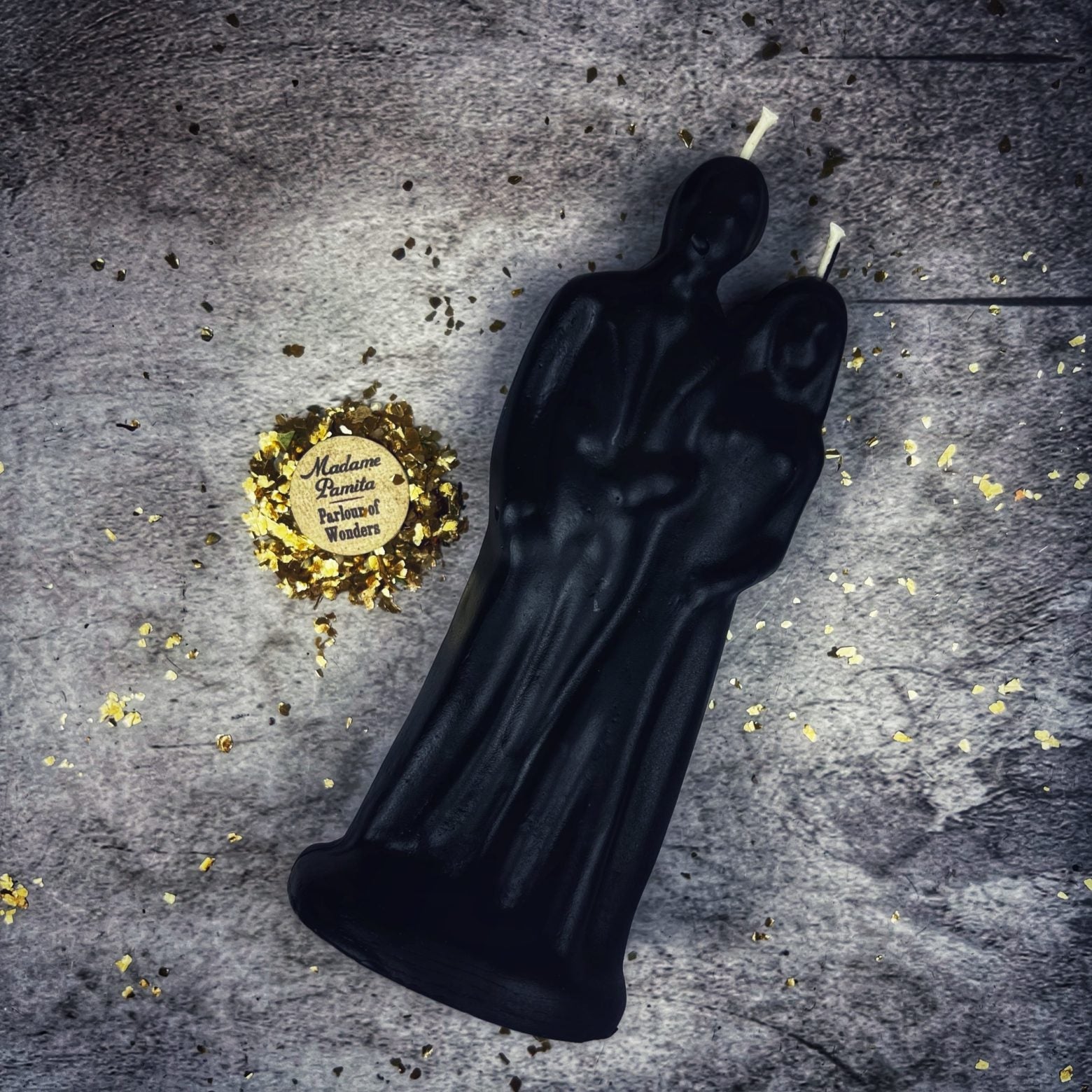 Beeswax Happy Marriage Spell Candle - Commitment & Union Magic