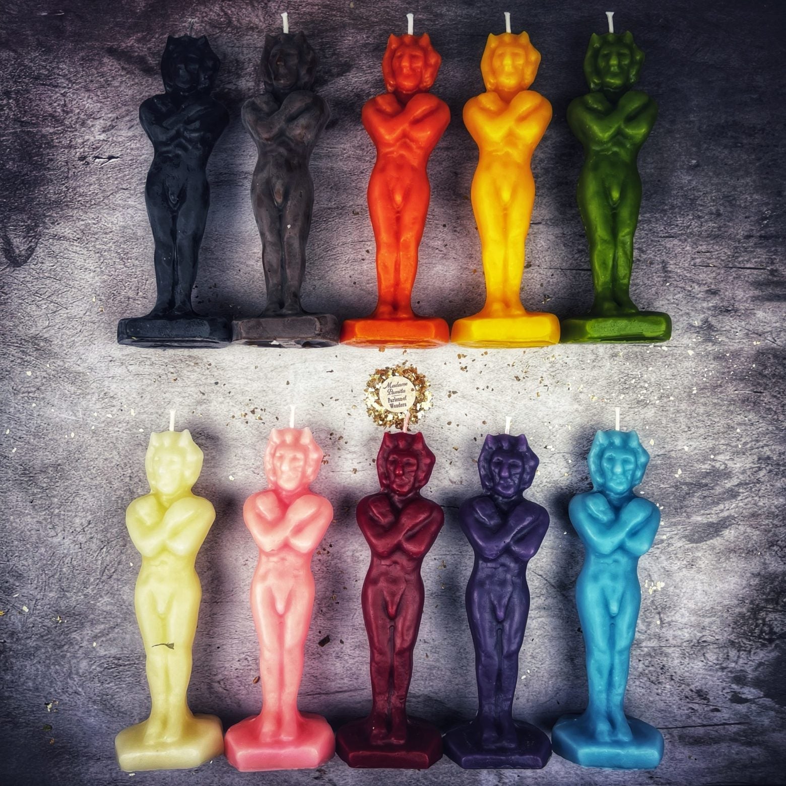 Beeswax Pan God of the Wild Spell Candle - Wild Nature & Divine Sexuality Magic