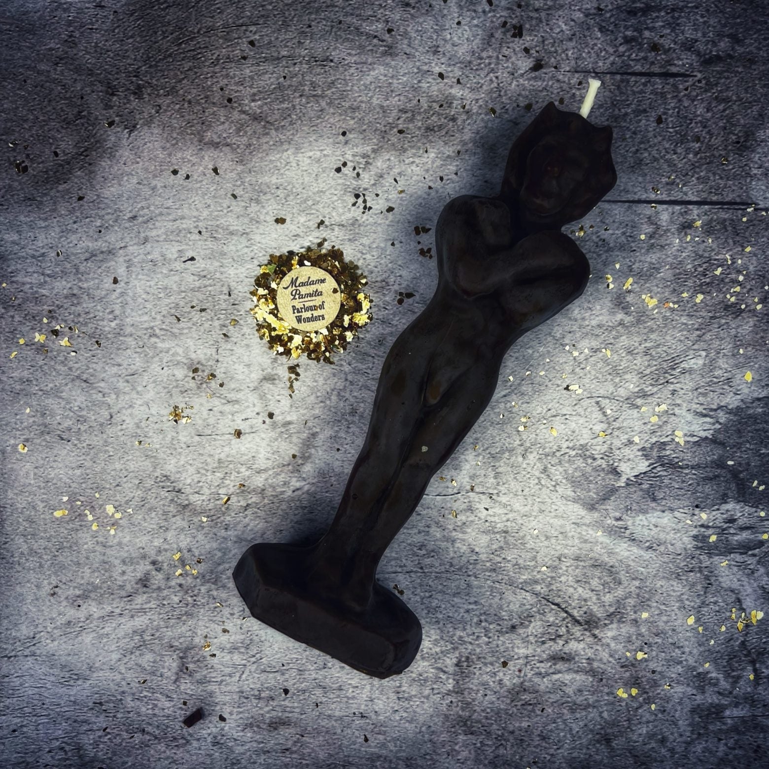 Beeswax Pan God of the Wild Spell Candle - Wild Nature & Divine Sexuality Magic