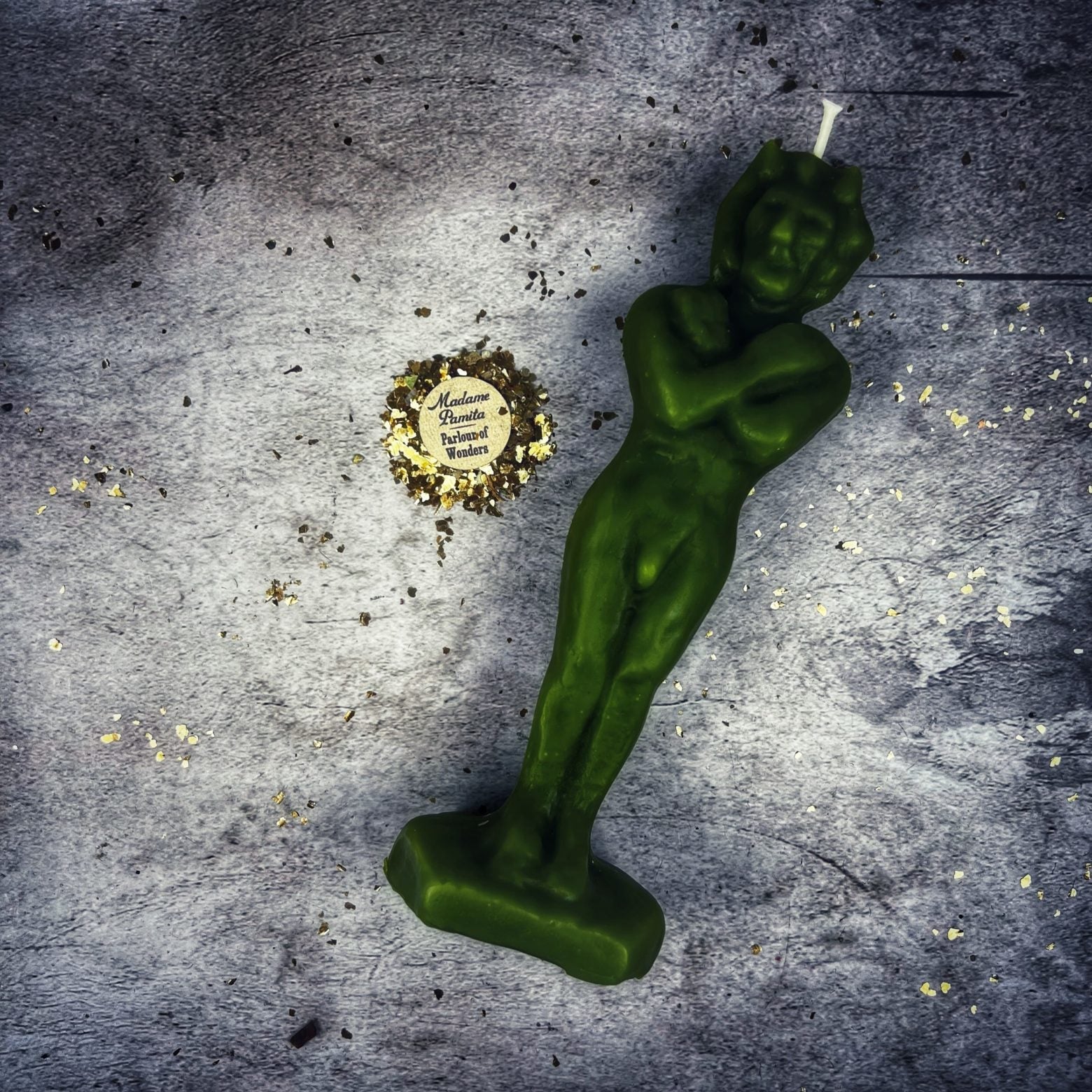 Beeswax Pan God of the Wild Spell Candle - Wild Nature & Divine Sexuality Magic