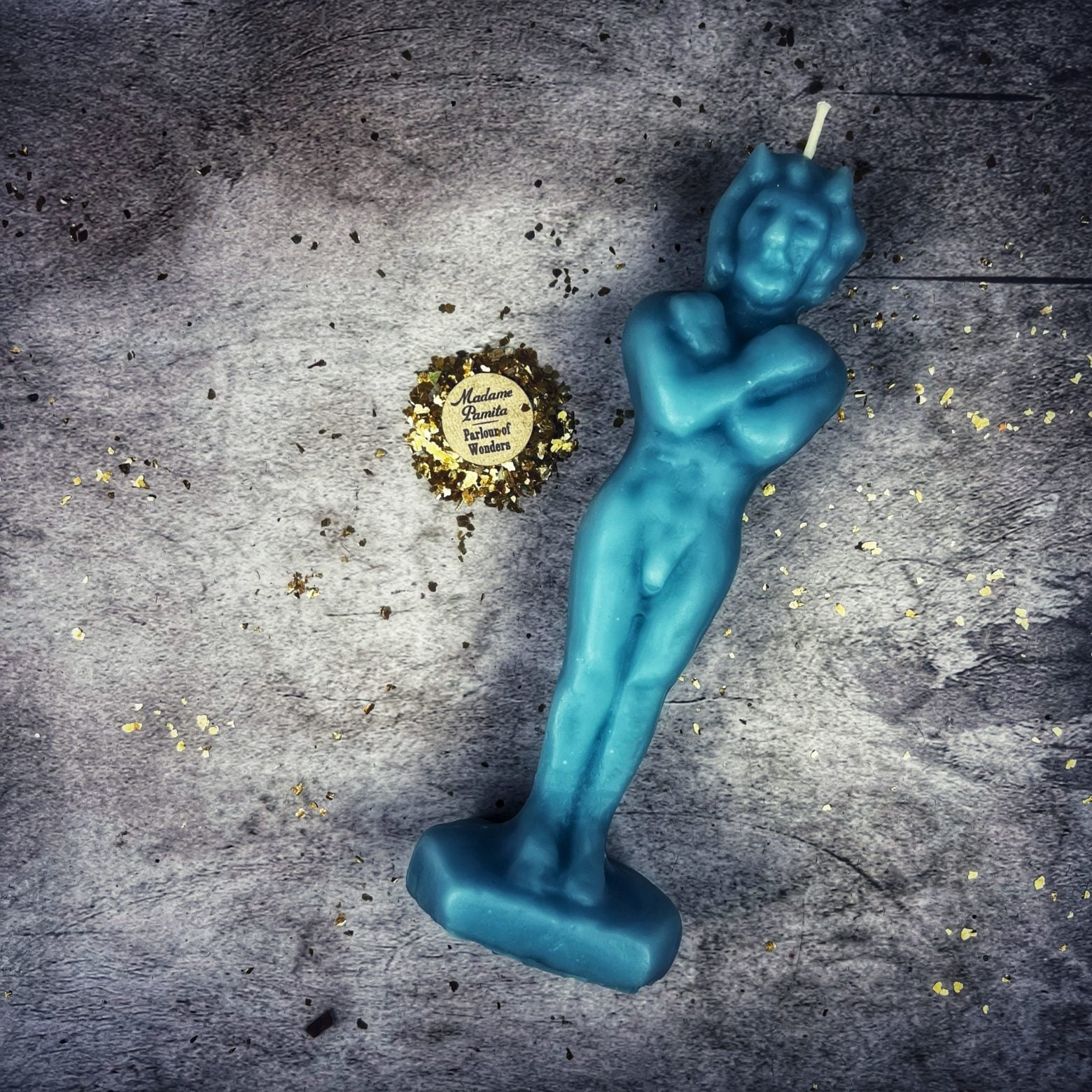 Beeswax Pan God of the Wild Spell Candle - Wild Nature & Divine Sexuality Magic