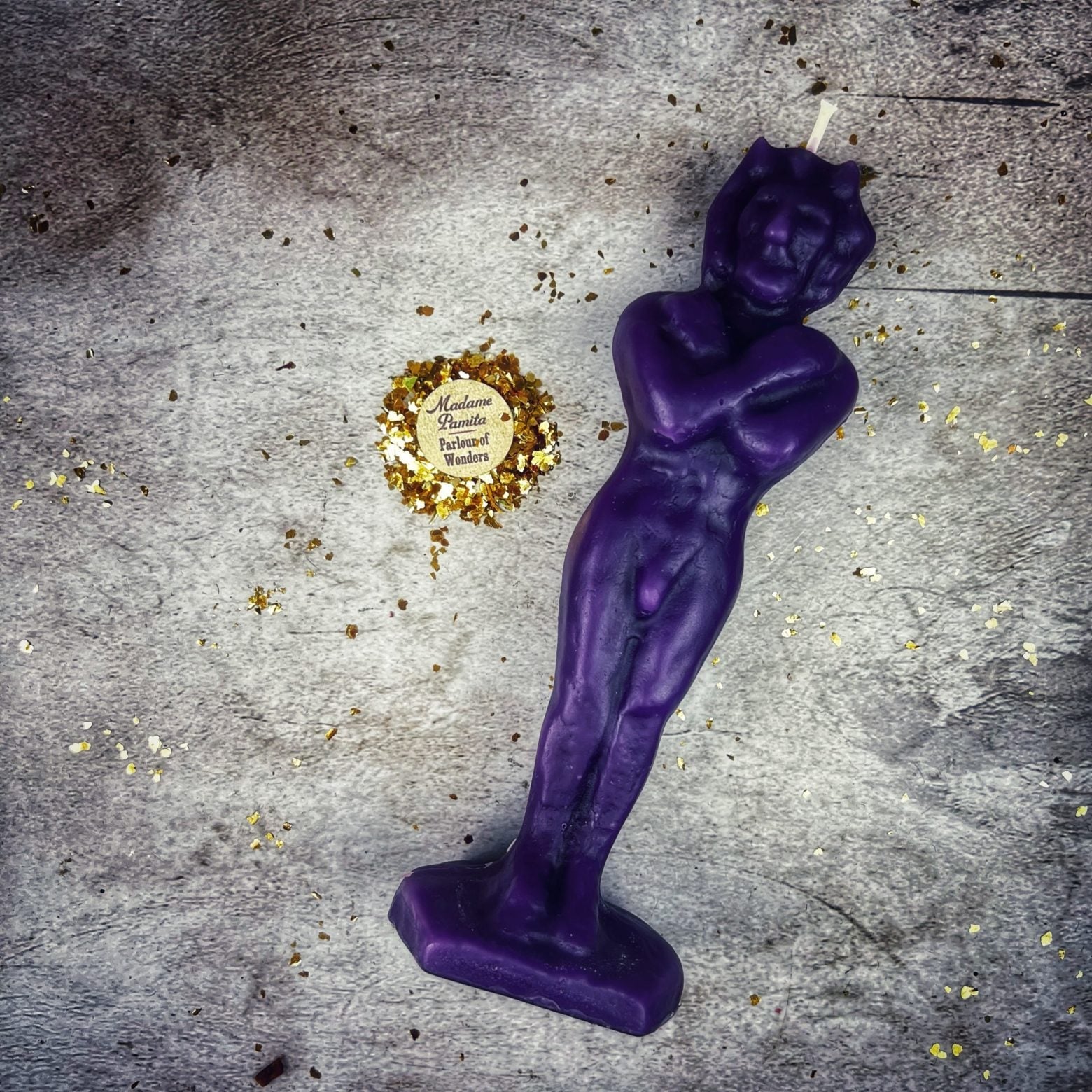 Beeswax Pan God of the Wild Spell Candle - Wild Nature & Divine Sexuality Magic