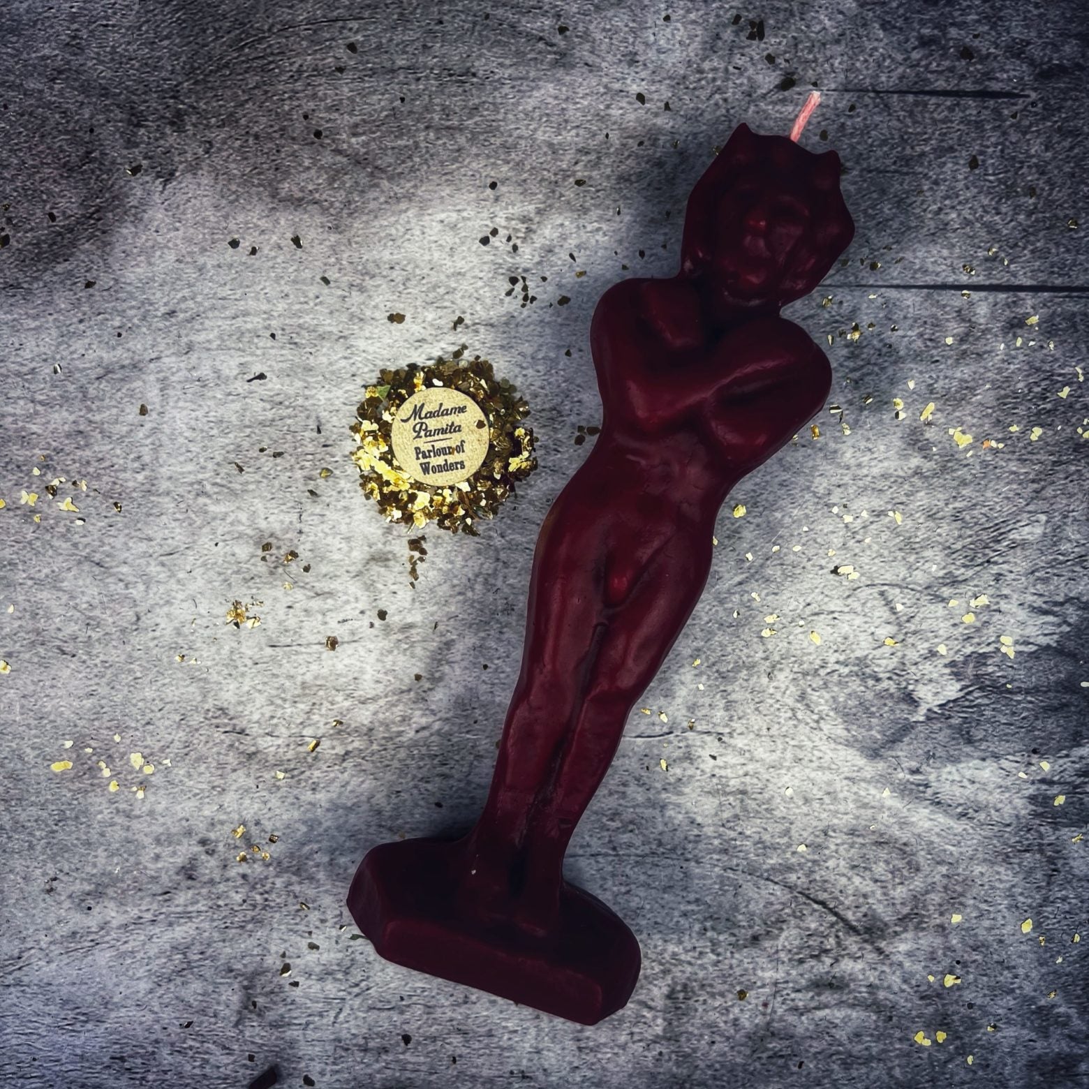 Beeswax Pan God of the Wild Spell Candle - Wild Nature & Divine Sexuality Magic