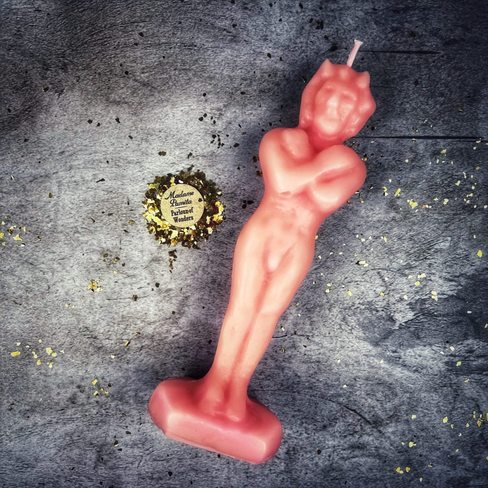 Beeswax Pan God of the Wild Spell Candle - Wild Nature & Divine Sexuality Magic