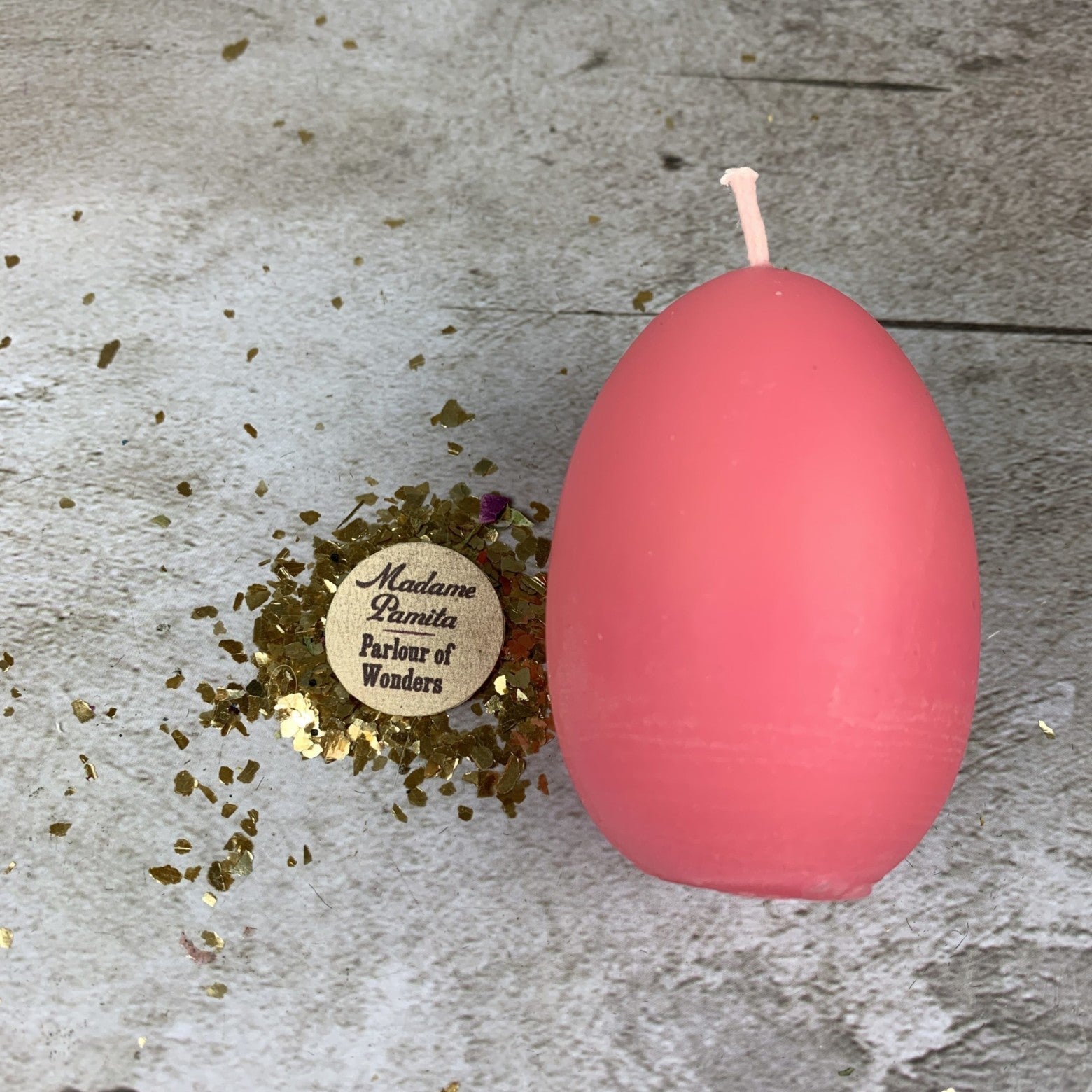 Beeswax Egg Talisman Spell Candle - New Beginnings & Fertility Magic