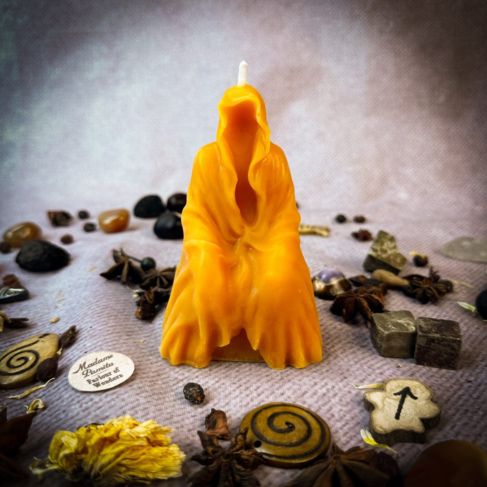 Beeswax Seer Spirit Spell Candle