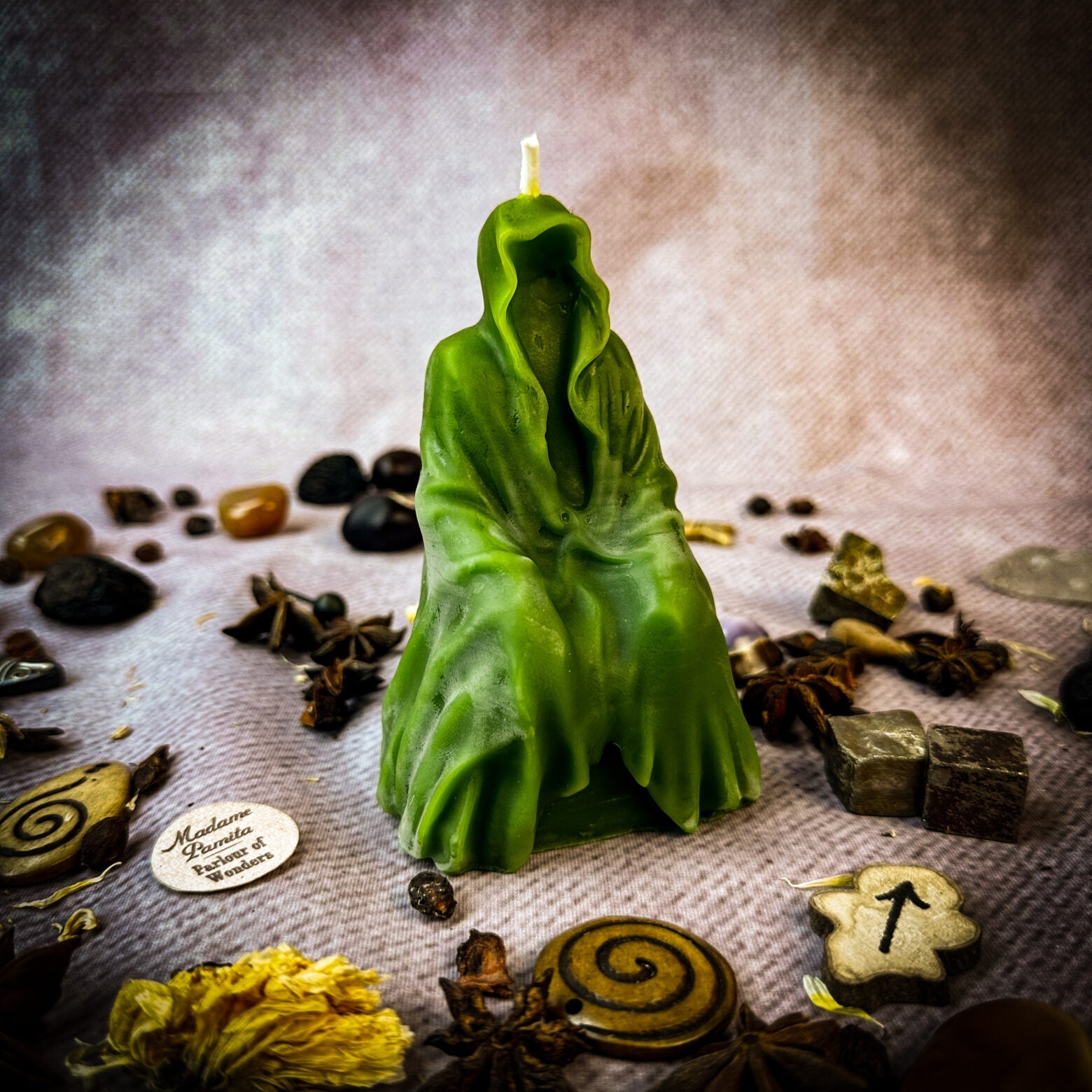 Beeswax Seer Spirit Spell Candle