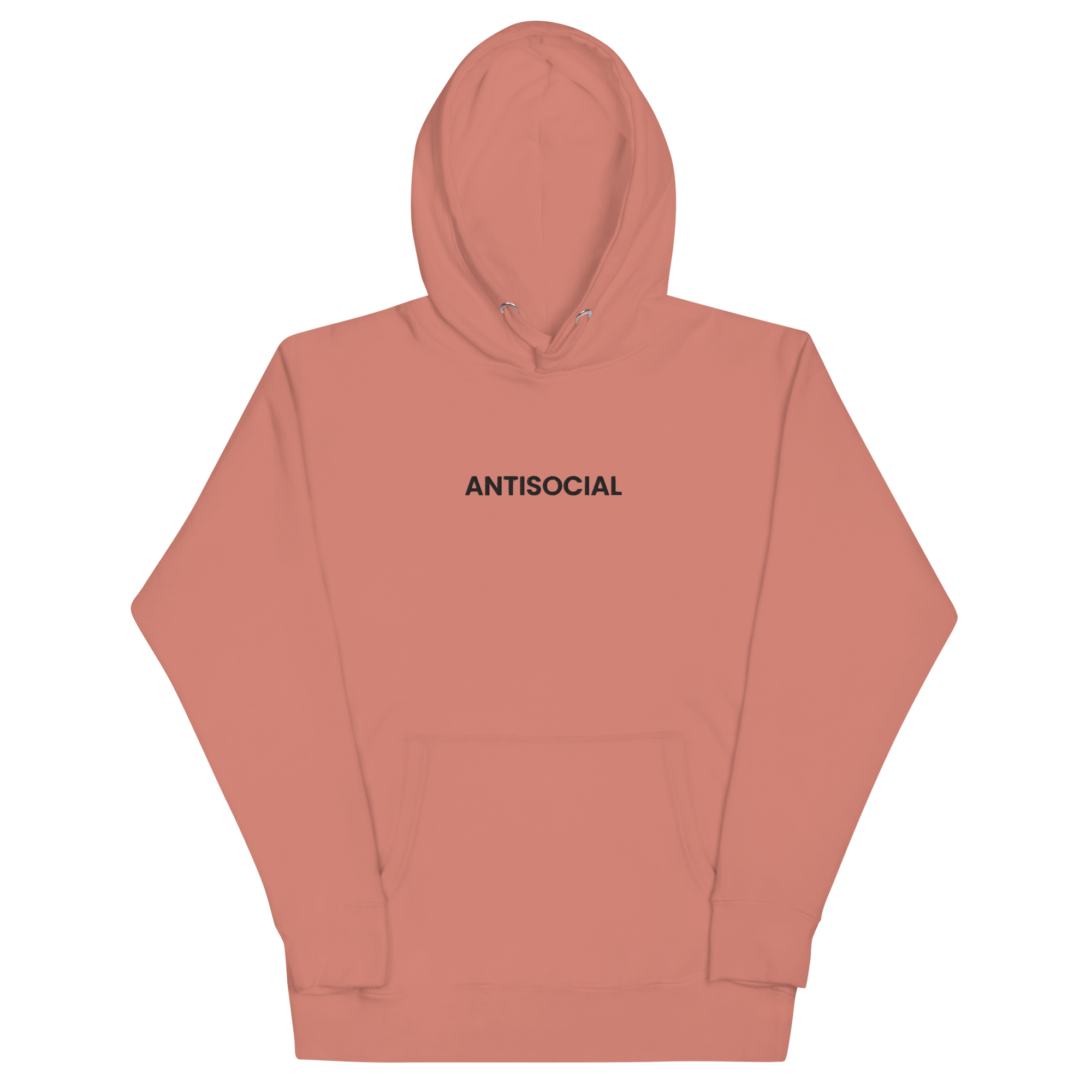 Antisocial Embroidered Hoodie