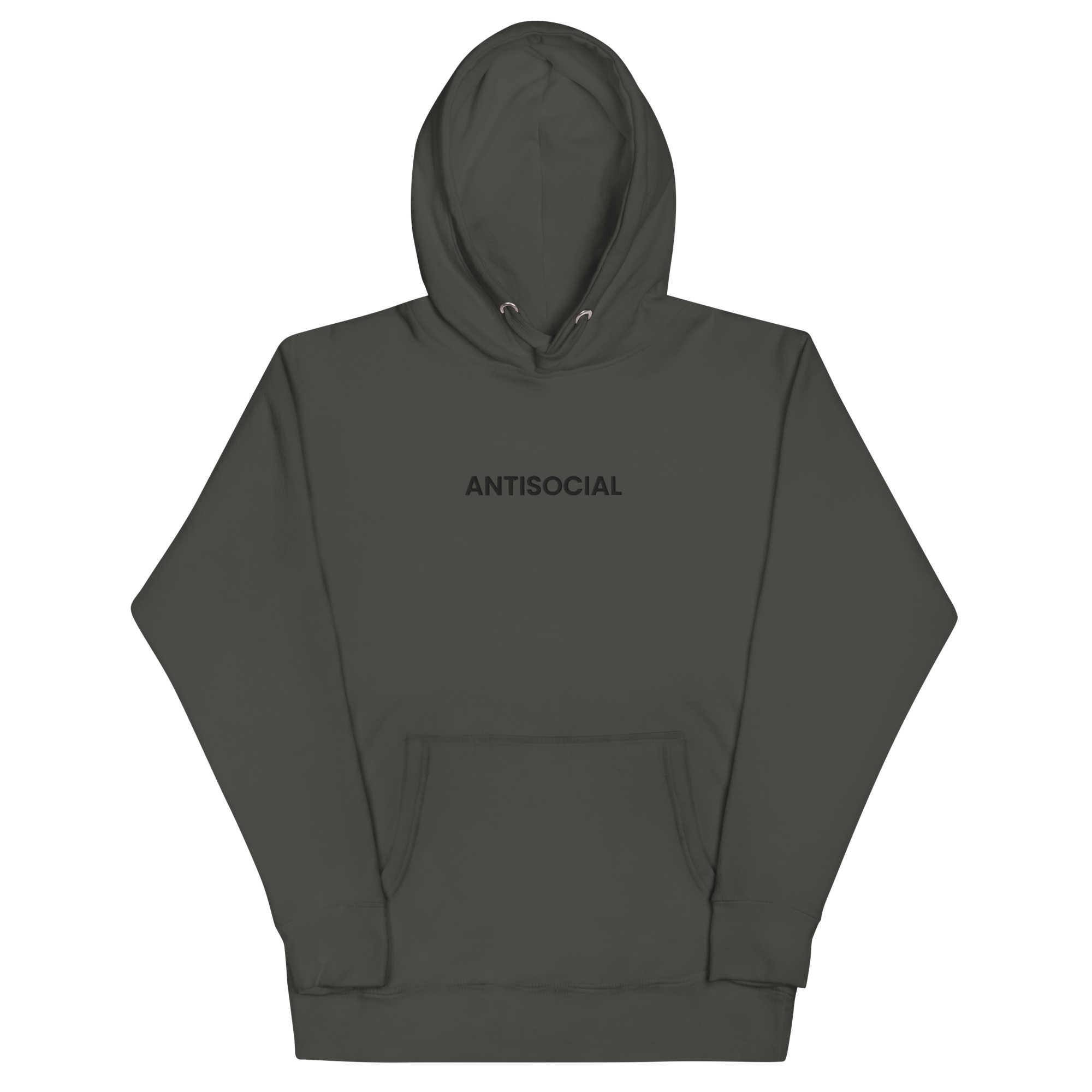 Antisocial Embroidered Hoodie