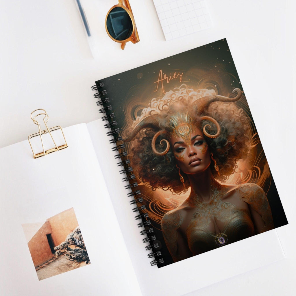 Aries Spiral Notebook - Ruled