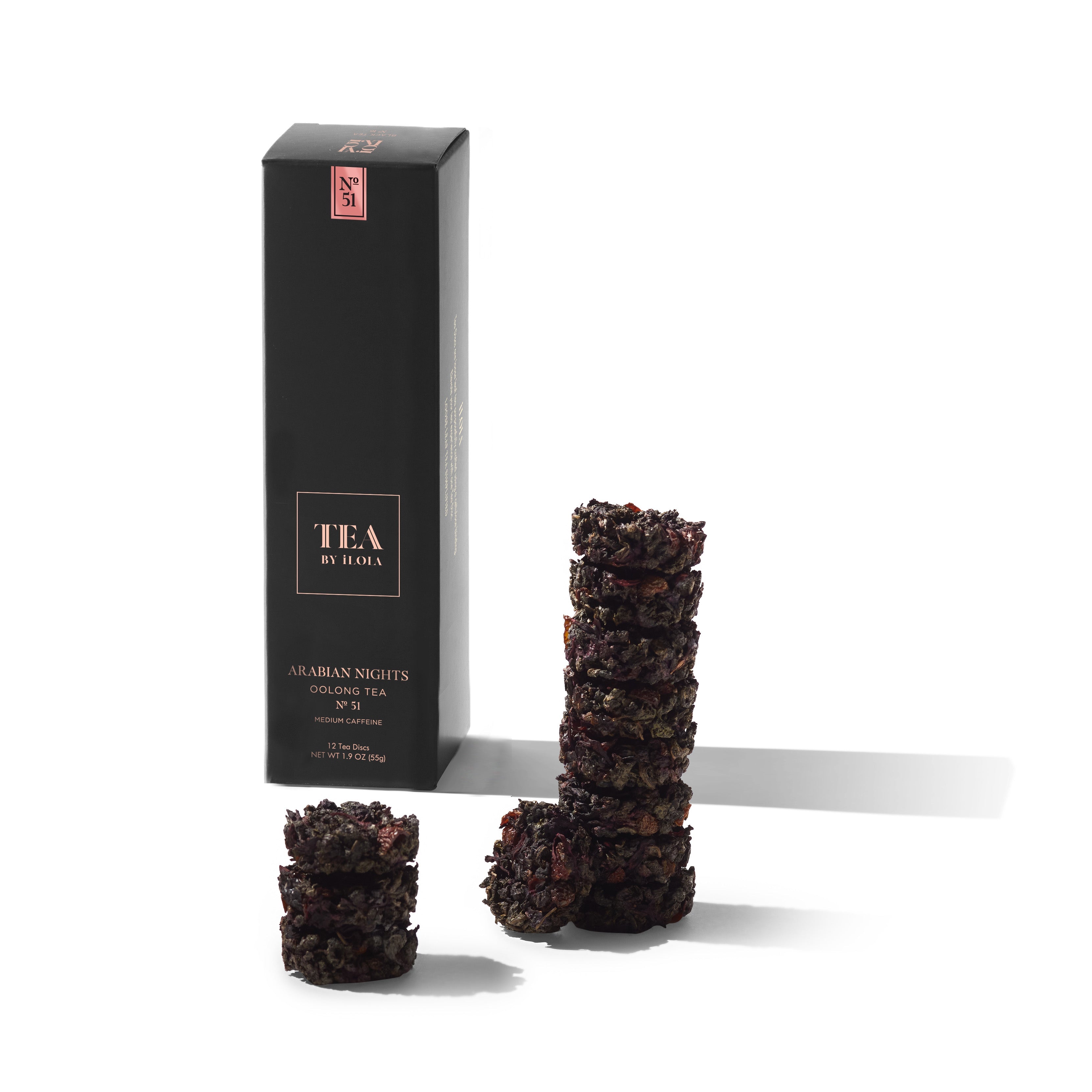 Arabian Nights No. 51 – Spiced Floral Probiotic Oolong Tea Discs